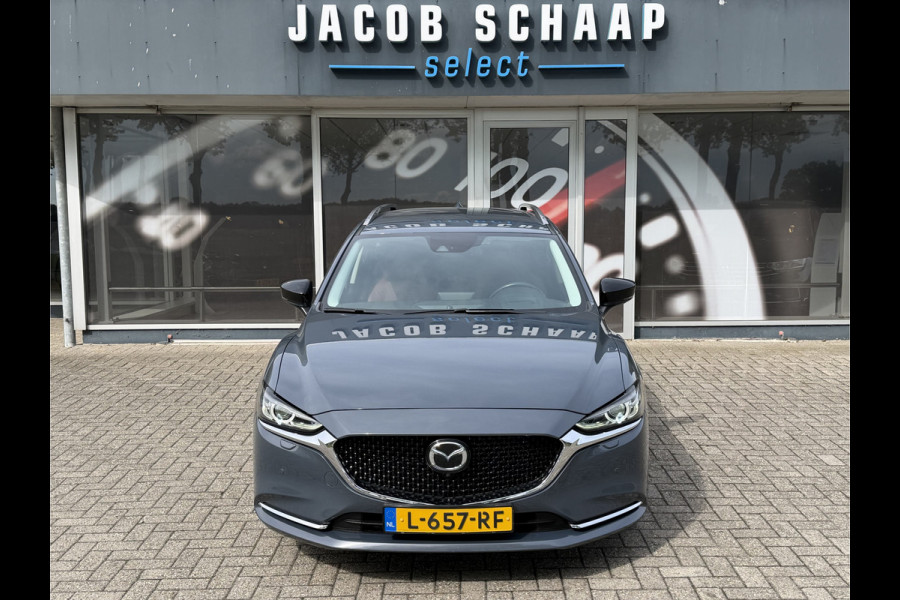 Mazda 6 Sportbreak 2.0 SkyActiv-G 165 Luxury / Automaat / Camera / Carplay / verw. & gev. v. stoelen / Leder /