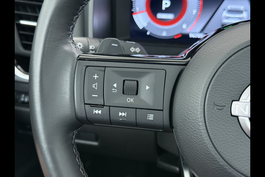 Nissan QASHQAI 1.3T 158PK MHEV Automaat Xtronic Panoramadak Trekhaak Adap.Cruise Navi Ecc 360°Camera Android Auto Apple Carplay Pdc N-Connecta Privacy Glas Lmv Full-Led DAB Bluetooth Lane Assist Rijstrooksensor Wifi Dealeronderhouden 1e Eigenaar Origineel Nederlandse Auto