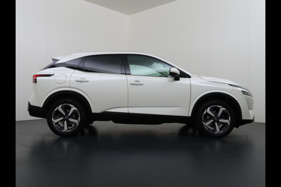 Nissan QASHQAI 1.3T 158PK MHEV Automaat Xtronic Panoramadak Trekhaak Adap.Cruise Navi Ecc 360°Camera Android Auto Apple Carplay Pdc N-Connecta Privacy Glas Lmv Full-Led DAB Bluetooth Lane Assist Rijstrooksensor Wifi Dealeronderhouden 1e Eigenaar Origineel Nederlandse Auto