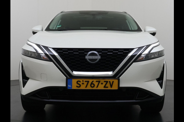Nissan QASHQAI 1.3T 158PK MHEV Automaat Xtronic Panoramadak Trekhaak Adap.Cruise Navi Ecc 360°Camera Android Auto Apple Carplay Pdc N-Connecta Privacy Glas Lmv Full-Led DAB Bluetooth Lane Assist Rijstrooksensor Wifi Dealeronderhouden 1e Eigenaar Origineel Nederlandse Auto