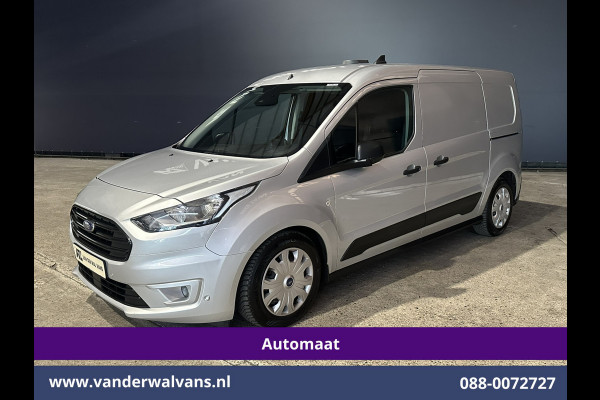 Ford Transit Connect 1.5 EcoBlue 120pk Automaat L2H1 Inrichting Euro6 Airco | 2x Zijdeur | 3-Zits | Camera | Navigatie | Cruisecontrol Apple Carplay, Android Auto, Stoelverwarming, Verwarmde voorruit, Parkeersensoren, Bijrijdersbank