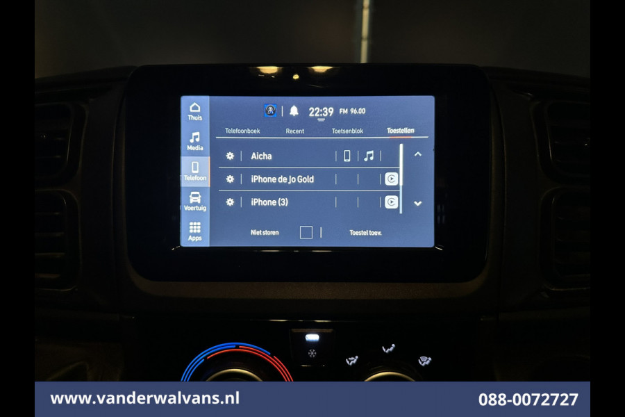Fiat Ducato 2.2 MultiJet 140pk Bakwagen 222cm Hoog Laadklep Euro6 Airco | Camera | Cruisecontrol Bijrijdersbank, 3000kg trekvermogen