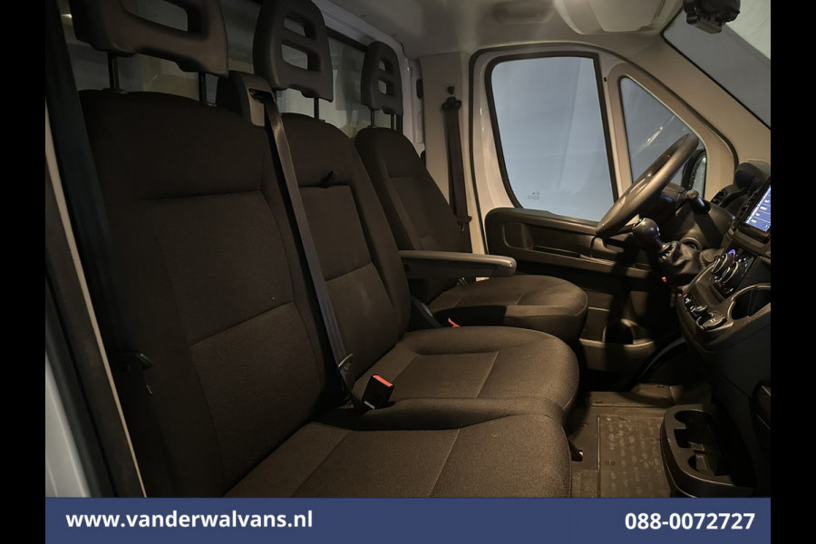 Fiat Ducato 2.2 MultiJet 140pk Bakwagen 222cm Hoog Laadklep Euro6 Airco | Camera | Cruisecontrol Bijrijdersbank, 3000kg trekvermogen