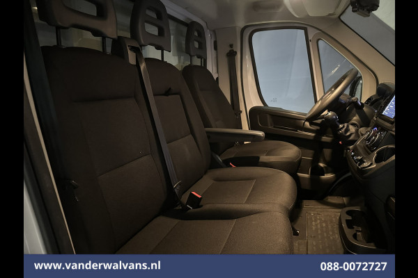 Fiat Ducato 2.2 MultiJet 140pk Bakwagen 222cm Hoog Laadklep Euro6 Airco | Camera | Cruisecontrol Bijrijdersbank, 3000kg trekvermogen
