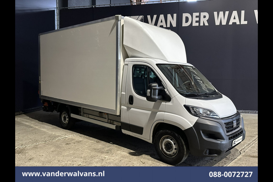 Fiat Ducato 2.2 MultiJet 140pk Bakwagen 222cm Hoog Laadklep Euro6 Airco | Camera | Cruisecontrol Bijrijdersbank, 3000kg trekvermogen