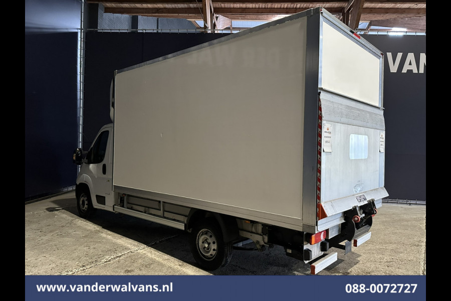 Fiat Ducato 2.2 MultiJet 140pk Bakwagen 222cm Hoog Laadklep Euro6 Airco | Camera | Cruisecontrol Bijrijdersbank, 3000kg trekvermogen