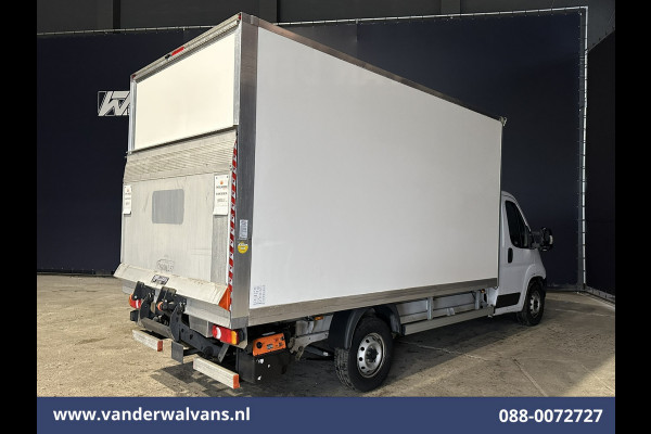 Fiat Ducato 2.2 MultiJet 140pk Bakwagen 222cm Hoog Laadklep Euro6 Airco | Camera | Cruisecontrol Bijrijdersbank, 3000kg trekvermogen