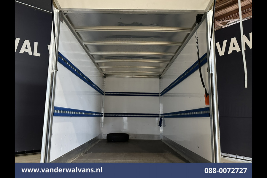 Fiat Ducato 2.2 MultiJet 140pk Bakwagen 222cm Hoog Laadklep Euro6 Airco | Camera | Cruisecontrol Bijrijdersbank, 3000kg trekvermogen