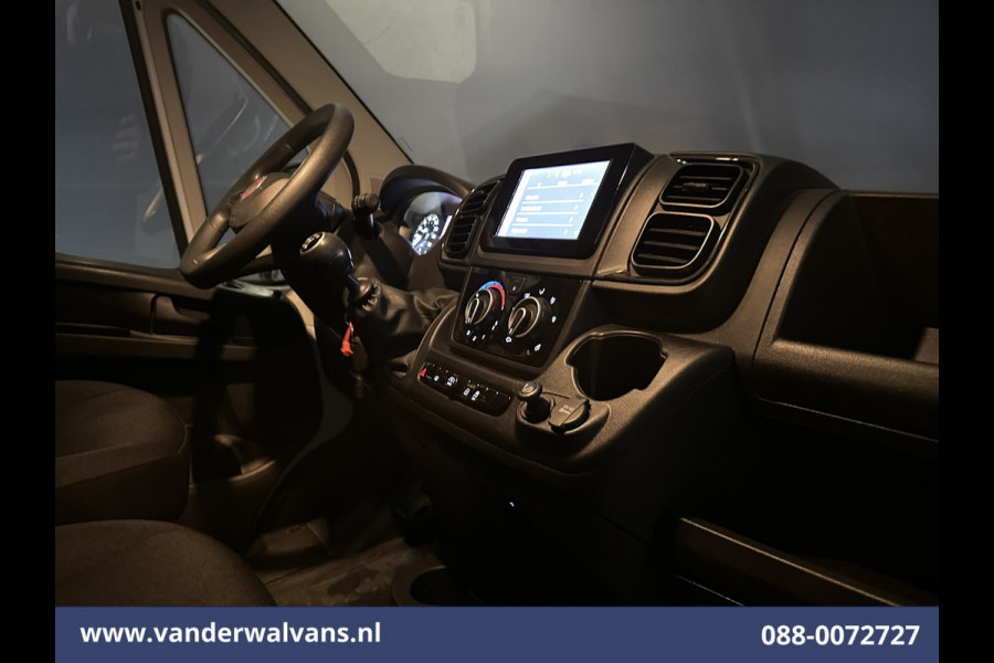 Fiat Ducato 2.2 MultiJet 140pk Bakwagen 222cm Hoog Laadklep Euro6 Airco | Camera | Cruisecontrol Bijrijdersbank, 3000kg trekvermogen