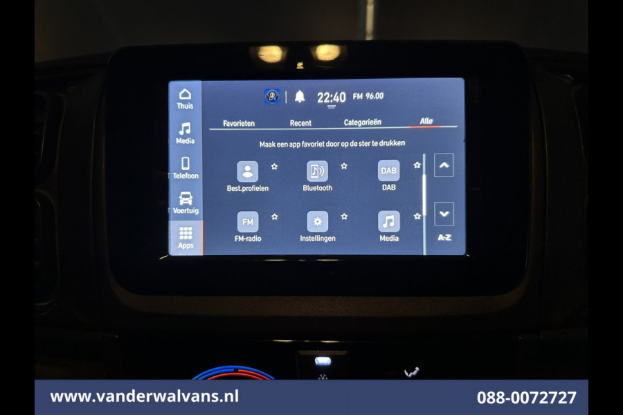 Fiat Ducato 2.2 MultiJet 140pk Bakwagen 222cm Hoog Laadklep Euro6 Airco | Camera | Cruisecontrol Bijrijdersbank, 3000kg trekvermogen