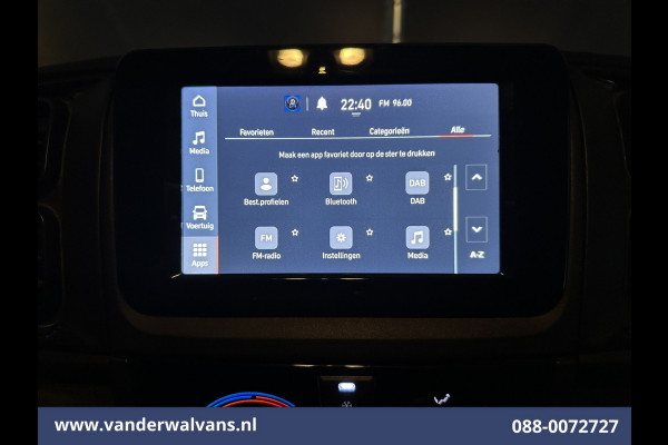 Fiat Ducato 2.2 MultiJet 140pk Bakwagen 222cm Hoog Laadklep Euro6 Airco | Camera | Cruisecontrol Bijrijdersbank, 3000kg trekvermogen