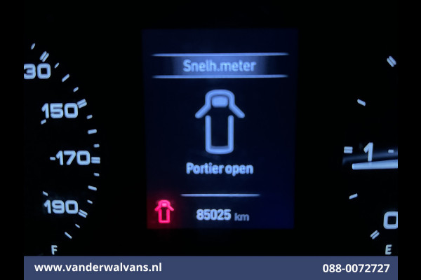 Fiat Ducato 2.2 MultiJet 140pk Bakwagen 222cm Hoog Laadklep Euro6 Airco | Camera | Cruisecontrol Bijrijdersbank, 3000kg trekvermogen