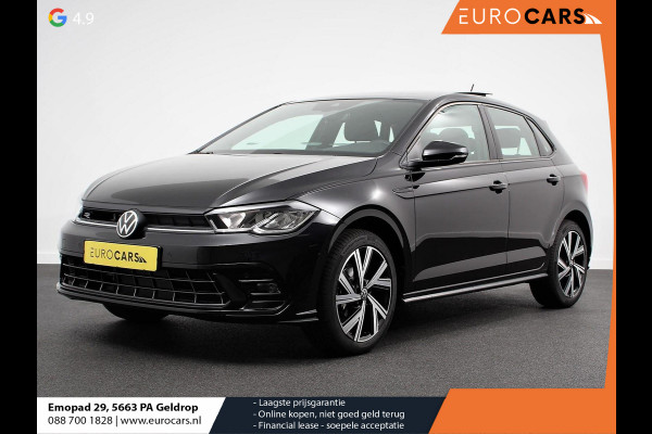 Volkswagen Polo 1.0 TSI DSG R-Line Panorama dak Navigatie App Connect/Apple Carplay/Android Auto Climate Control DAB LED Parkeer sensoren Camera Cruise control adaptieve Lichtmetalen velgen