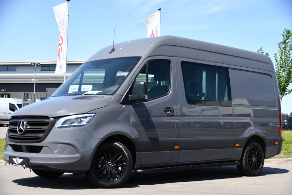 Mercedes-Benz Sprinter 317 1.9 CDI L2H2 DC PB Edition Camera, Cruise, Carplay, 170pk, LED, 3500kg Trekhaak, Automaat, Sensoren, Multimedia, Uniek!