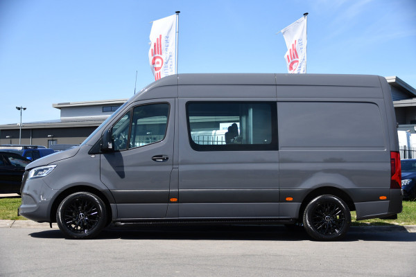 Mercedes-Benz Sprinter 317 1.9 CDI L2H2 DC PB Edition Camera, Cruise, Carplay, 170pk, LED, 3500kg Trekhaak, Automaat, Sensoren, Multimedia, Uniek!