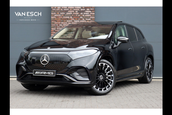 Mercedes-Benz EQS SUV 450+ AMG Line 108 kWh | Luchtvering | Hyperscreen | Achterasbesturing | Massage | Distronic+ | Entertainment Achter | Massage | Burmester | Verwarmd Stuurwiel | Tablet | HUD |