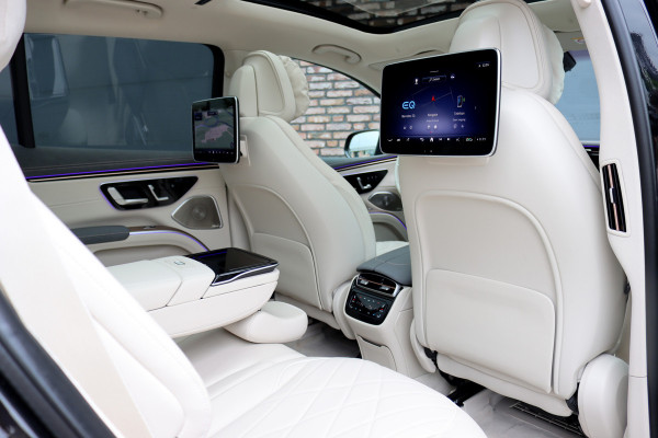 Mercedes-Benz EQS SUV 450+ AMG Line 108 kWh | Luchtvering | Hyperscreen | Achterasbesturing | Massage | Distronic+ | Entertainment Achter | Massage | Burmester | Verwarmd Stuurwiel | Tablet | HUD |