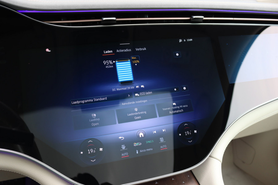 Mercedes-Benz EQS SUV 450+ AMG Line 108 kWh | Luchtvering | Hyperscreen | Achterasbesturing | Massage | Distronic+ | Entertainment Achter | Massage | Burmester | Verwarmd Stuurwiel | Tablet | HUD |