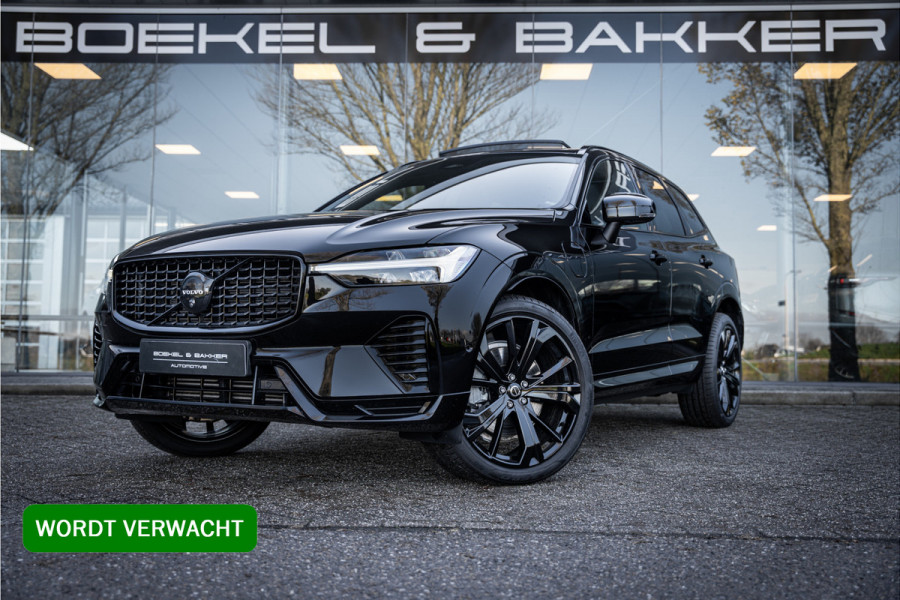Volvo XC60 T8 Recharge AWD Ultra Black Edition ** Ventilatie ** B&W ** Massage ** 360 camera ** Trekhaak