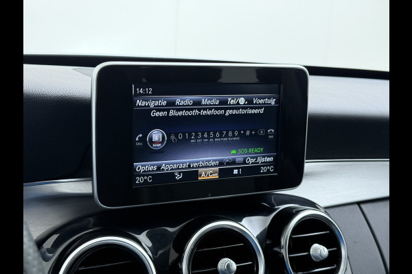 Mercedes-Benz C-Klasse Estate 180T 157PK Automaat Trekhaak Adap.Cruise Comfort-Stoelen Distronic Plus Navi Ecc Pdc Premium Plus Led Stoelverwarming Elek.Stoelen Elek.Achterklep Isofix Lmv 19" Bluetooth
