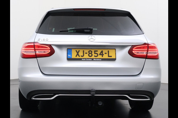 Mercedes-Benz C-Klasse Estate 180T 157PK Automaat Trekhaak Adap.Cruise Comfort-Stoelen Distronic Plus Navi Ecc Pdc Premium Plus Led Stoelverwarming Elek.Stoelen Elek.Achterklep Isofix Lmv 19" Bluetooth