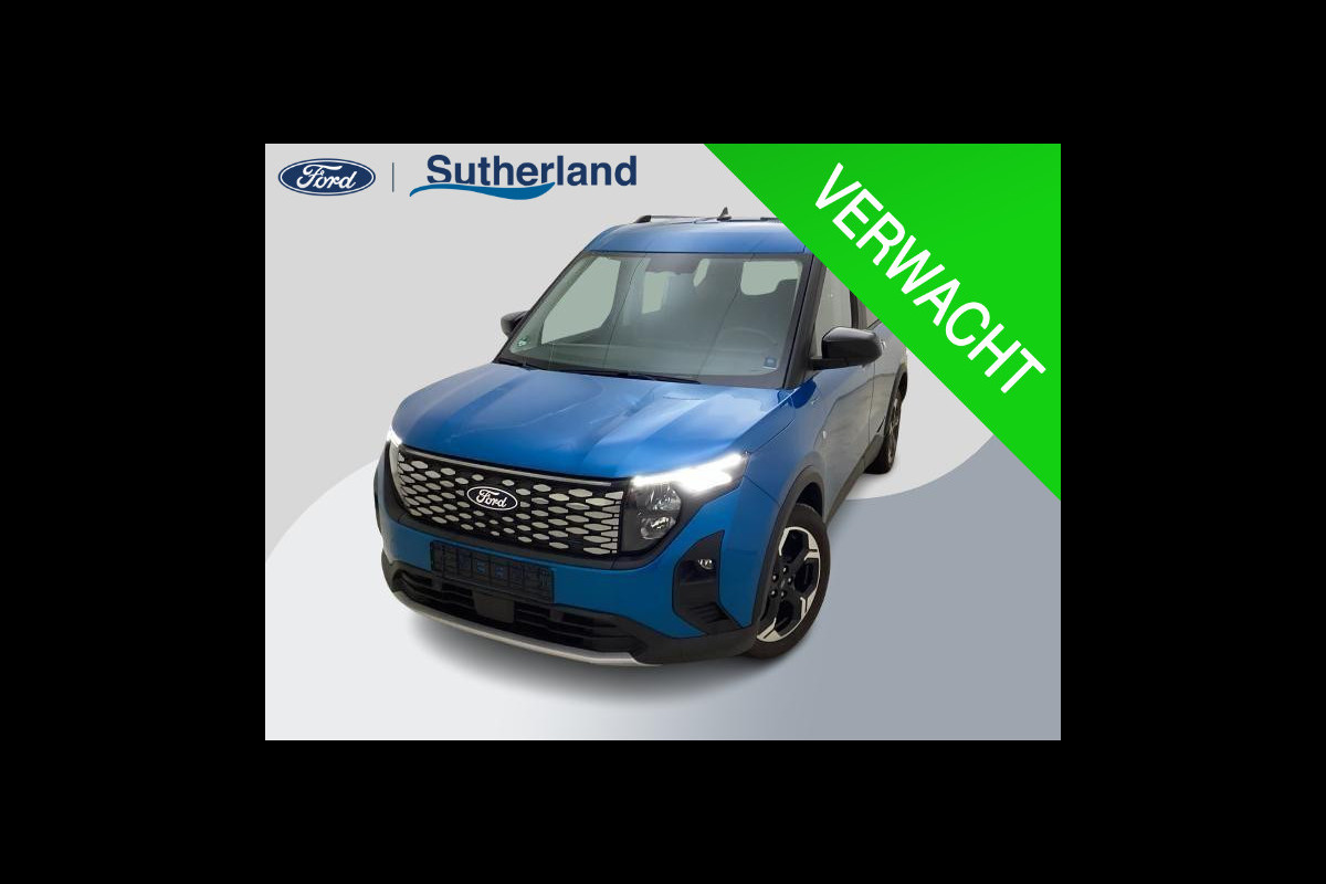Ford E-Tourneo Courier Limited 44 kWh 136pk | Driver Assistance pack incl. Navigatie | 5 Persoons! | Winterpack | Verlengde Fabrieksgarantie tot 06-2029