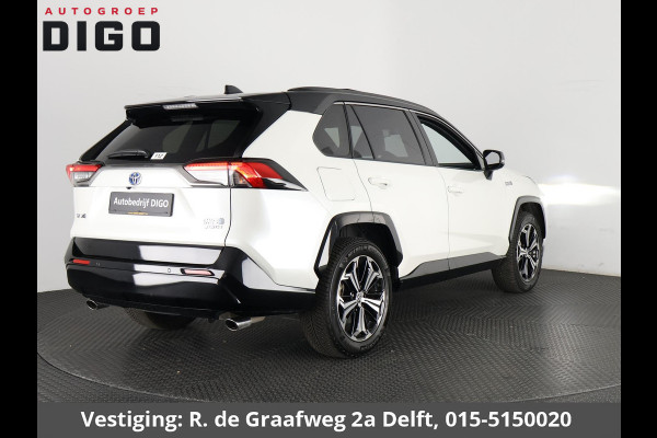 Toyota RAV4 2.5 Plug-in Hybrid AWD Bi-Tone Plus | 1500 KG trekgewicht | JBL Audio | Stoelverwarming & ventilatie | Memory Seats | Schuif-/Kanteldak | Navigatie