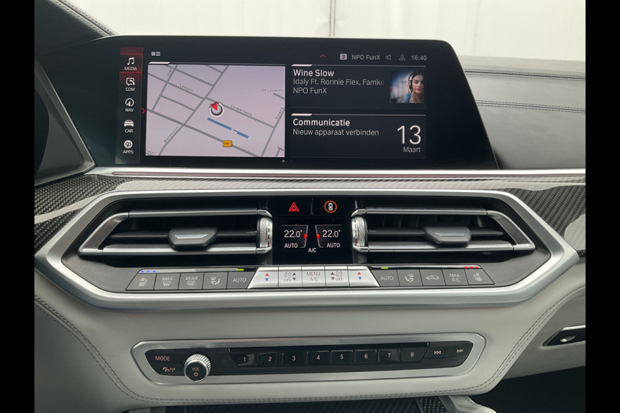 BMW X6 M Competition 626PK BTW Bowers&Wilkins Tanzanite Nachtzicht Massage Stoelverw+Koeling Trekhaak