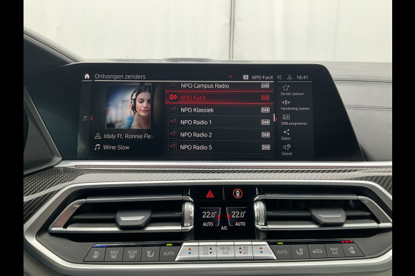 BMW X6 M Competition 626PK BTW Bowers&Wilkins Tanzanite Nachtzicht Massage Stoelverw+Koeling Trekhaak