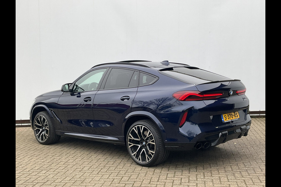 BMW X6 M Competition 626PK BTW Bowers&Wilkins Tanzanite Nachtzicht Massage Stoelverw+Koeling Trekhaak
