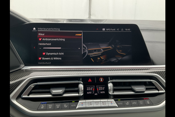 BMW X6 M Competition 626PK BTW Bowers&Wilkins Tanzanite Nachtzicht Massage Stoelverw+Koeling Trekhaak