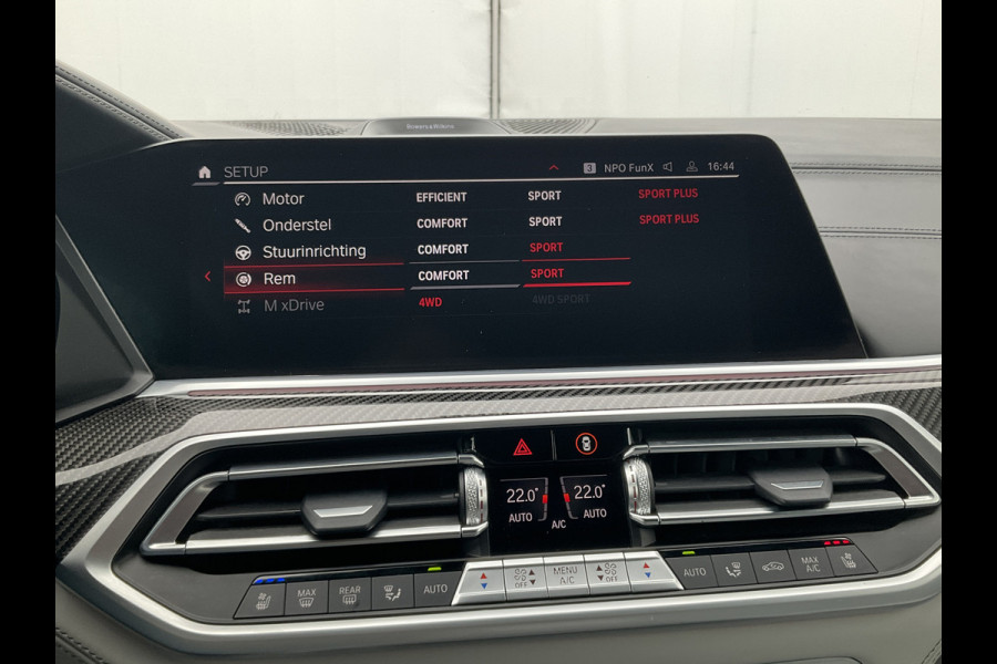 BMW X6 M Competition 626PK BTW Bowers&Wilkins Tanzanite Nachtzicht Massage Stoelverw+Koeling Trekhaak