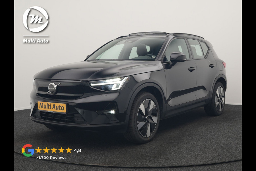 Volvo XC40 Single Motor Extended Range Ultimate 78 kWh 252pk Dealer O.H. | Panodak | Adaptive Cruise | 360 Camera | Harman / Kardon | Warmtepomp | Sportstoelen Memory & Verwarmd | Google Assistent | Keyless | Blis | Apple Carplay | DAB |