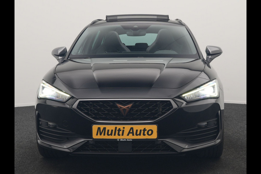 CUPRA Leon Sportstourer 1.4 e-Hybrid VZ Copper Edition PHEV 245pk Dealer O.H. | Panodak | Adaptive Cruise | Camera | Lederen Sportstoelen Memory & Verwarmd | Sfeerverlichting | Stuur Verwarmd | Apple Carplay | Keyless | Blis | Navigatie | DAB | Plug In Hybrid |