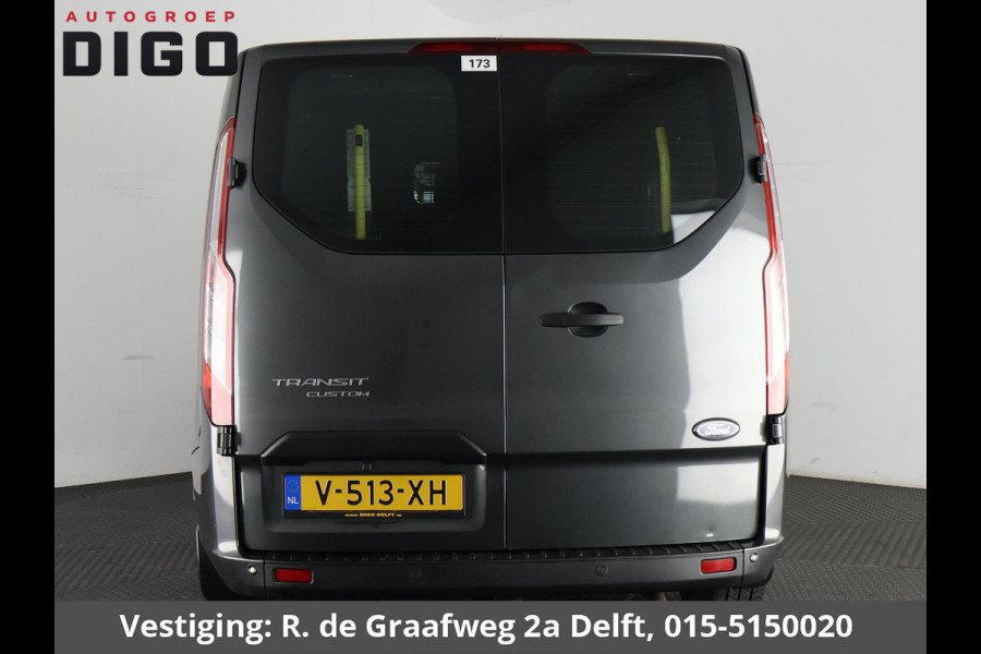 Ford Transit Custom 320 2.0 TDCI L2H1 Limited DC ROLSTOEL-LIFT OMBOUW | Marge auto | Stoelverwarming | Trekhaak