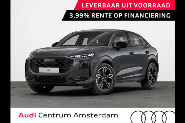 Audi Q3 Sportback S edition e-hybrid 272 pk | Techniekpakket plus | Lederen sportstoelen | Optiekpakket zwart | Privacy glas |
