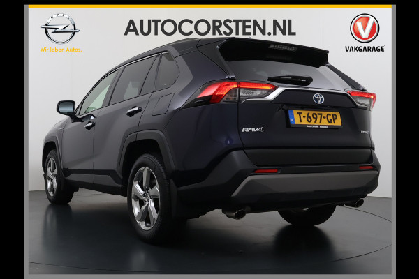 Toyota RAV4 2.5I Hybrid Leder+Verwarming+Memory Adap.Cruise Navi Camera Ecc Apple Carplay Android Auto Miracast™ Elek.Achterklep Active Stuur+Voorruit+Achterbankverwarming Keyless Lane Assist Privacy Glas Lmv Elek.Stoel Bluetooth Led
