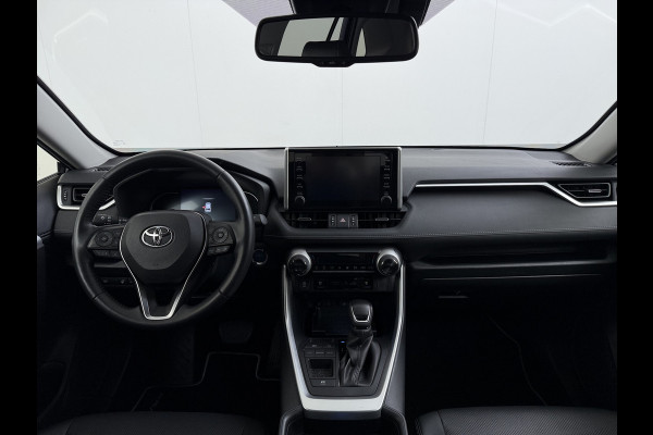 Toyota RAV4 2.5I Hybrid Leder+Verwarming+Memory Adap.Cruise Navi Camera Ecc Apple Carplay Android Auto Miracast™ Elek.Achterklep Active Stuur+Voorruit+Achterbankverwarming Keyless Lane Assist Privacy Glas Lmv Elek.Stoel Bluetooth Led