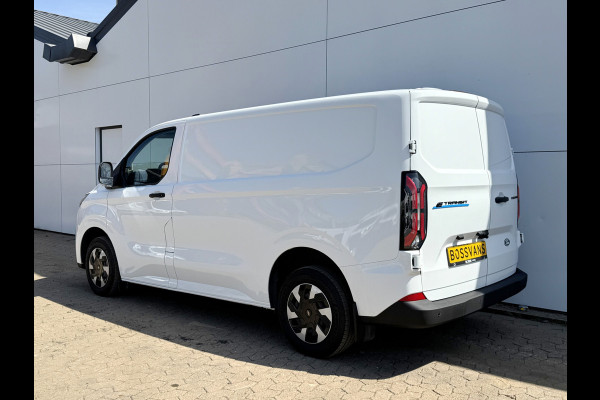 Ford E-Transit Custom 71kWh 140PK Elektrisch 344km WLTP 2300kg Trekvermogen BEV Snelladen Stoel + Stuur verwarming LED Adaptieve Cruise Camera Carplay Parkeersensoren v+a