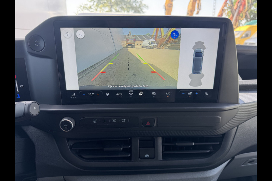 Ford E-Transit Custom 71kWh 140PK Elektrisch 344km WLTP 2300kg Trekvermogen BEV Snelladen Stoel + Stuur verwarming LED Adaptieve Cruise Camera Carplay Parkeersensoren v+a