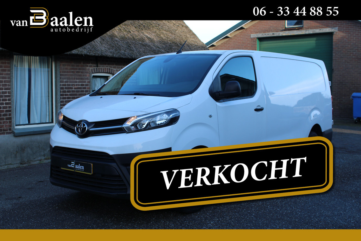 Toyota ProAce 1.5 D-4D 102Pk **VERKOCHT!!**