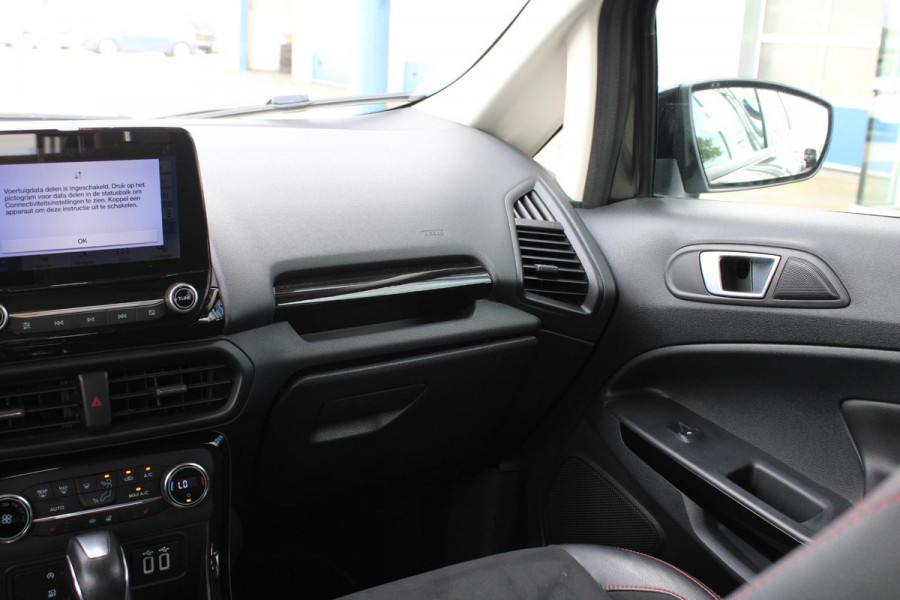 Ford EcoSport 1.0 EcoBoost ST-Line Black | Automaat! | Trekhaak | Stoel + Stuurverwarming | Cruise Control | Navigatie | Climate Control |
