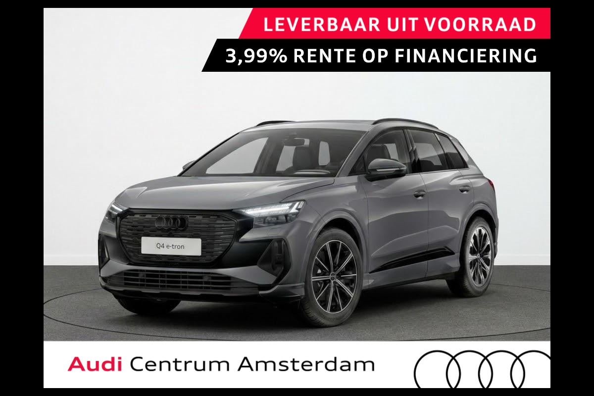 Audi Q4 e-tron 45 S edition Competition 82 kWh 286 pk | Assistentiepakket plus | Comfortpakket | Glazen panoramadak | Lichtpakket plus ambient light |