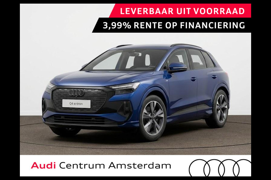 Audi Q4 e-tron 45 S edition Competition 82 kWh 286 pk | Assistentiepakket plus | Comfortpakket | Lichtpakket plus ambient light | Trekhaak |