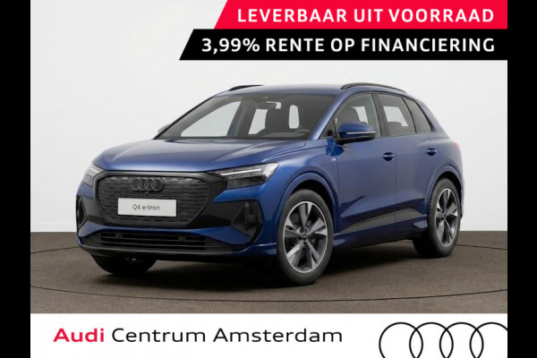 Audi Q4 e-tron 45 S edition Competition 82 kWh 286 pk | Assistentiepakket plus | Comfortpakket | Lichtpakket plus ambient light | Trekhaak |