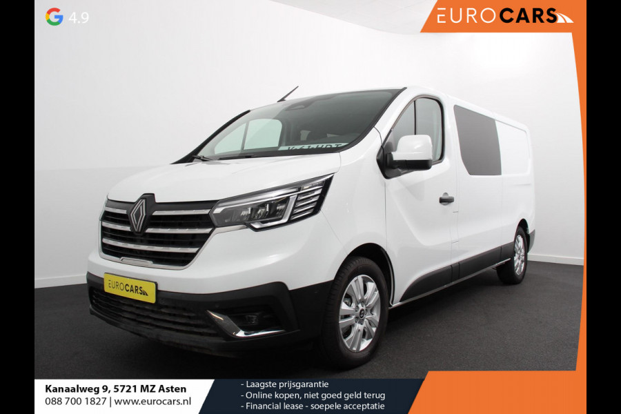 Renault Trafic 2.0 Blue dC1 150PK L2H1 Advance Dubbele Cabine Navigatie Airco Lichtmetalen velgen Betimmering Trekhaak Camera Parkeer sensoren Dab
