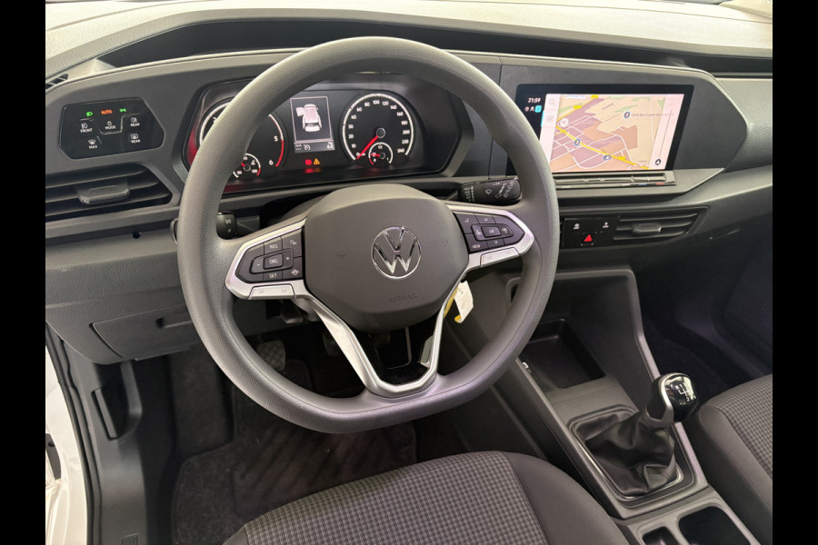 Volkswagen Caddy Cargo 2.0 TDI Airco - Apple carplay - Navigatie - Parkeersensor achter - Zijschuifdeur rechts - Tussenschot volledig - Cruise control - Mistlampen - Bluetooth - Stuur multifunctioneel - Elektrische ramen - Start/stop systeem