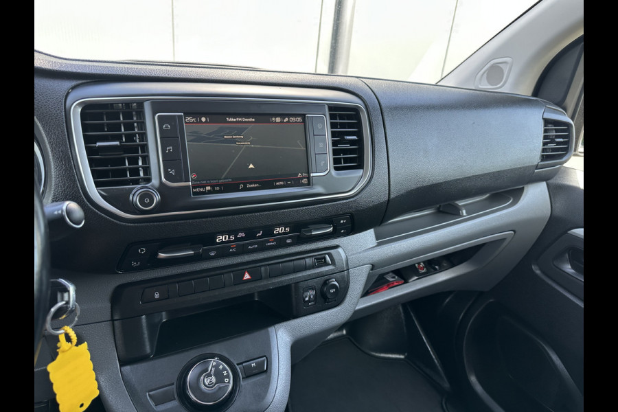 Citroën Jumpy 2.0 BlueHDI 180 PK / AUTOMAAT / L3H1 / DUBBEL CABINE / 2x SCHUIFDEUR / TREKHAAK / CAMERA / BLIND SPOT / ECC / CRUISE / 6 PERSOON