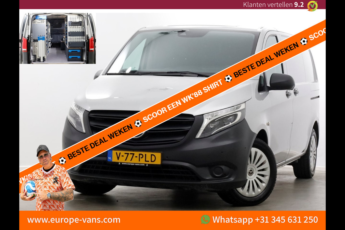 Mercedes-Benz Vito 114 CDI 136pk Compact 9G Automaat 2x Schuifdeur/LED/Camera/Inrichting 07-2022