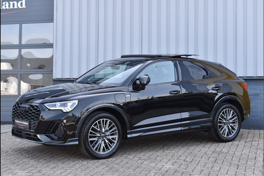 Audi Q3 Sportback 45 TFSI e S-Line 245 Pk Pano Memory Sfeer Keyless Vol Leder 360 Camera 19 Inch